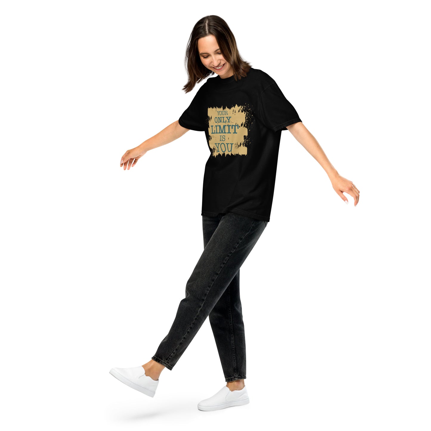 Garment-dyed heavyweight Limit t-shirt