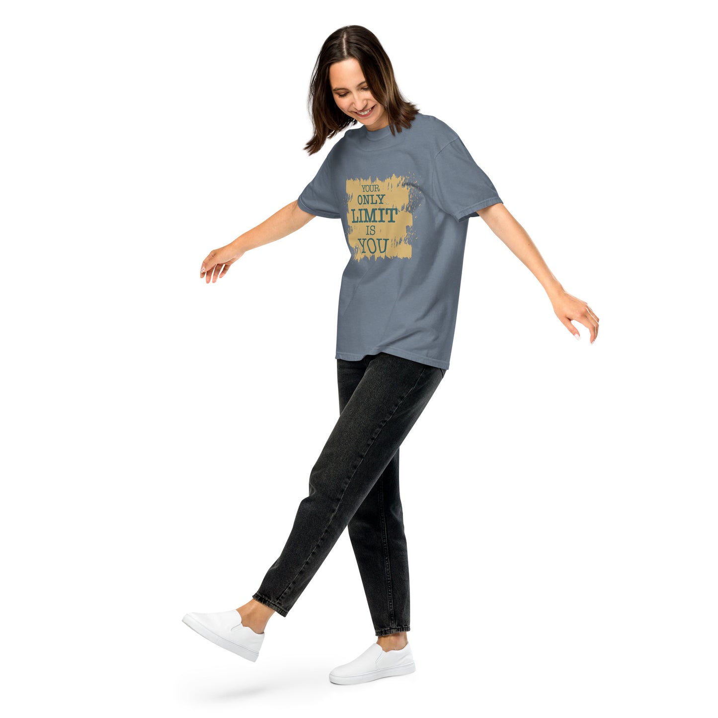Garment-dyed heavyweight Limit t-shirt