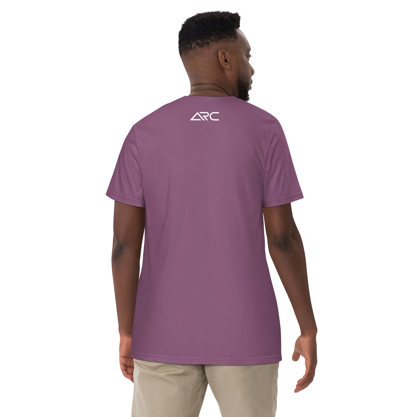 Garment-dyed heavyweight OMG t-shirt