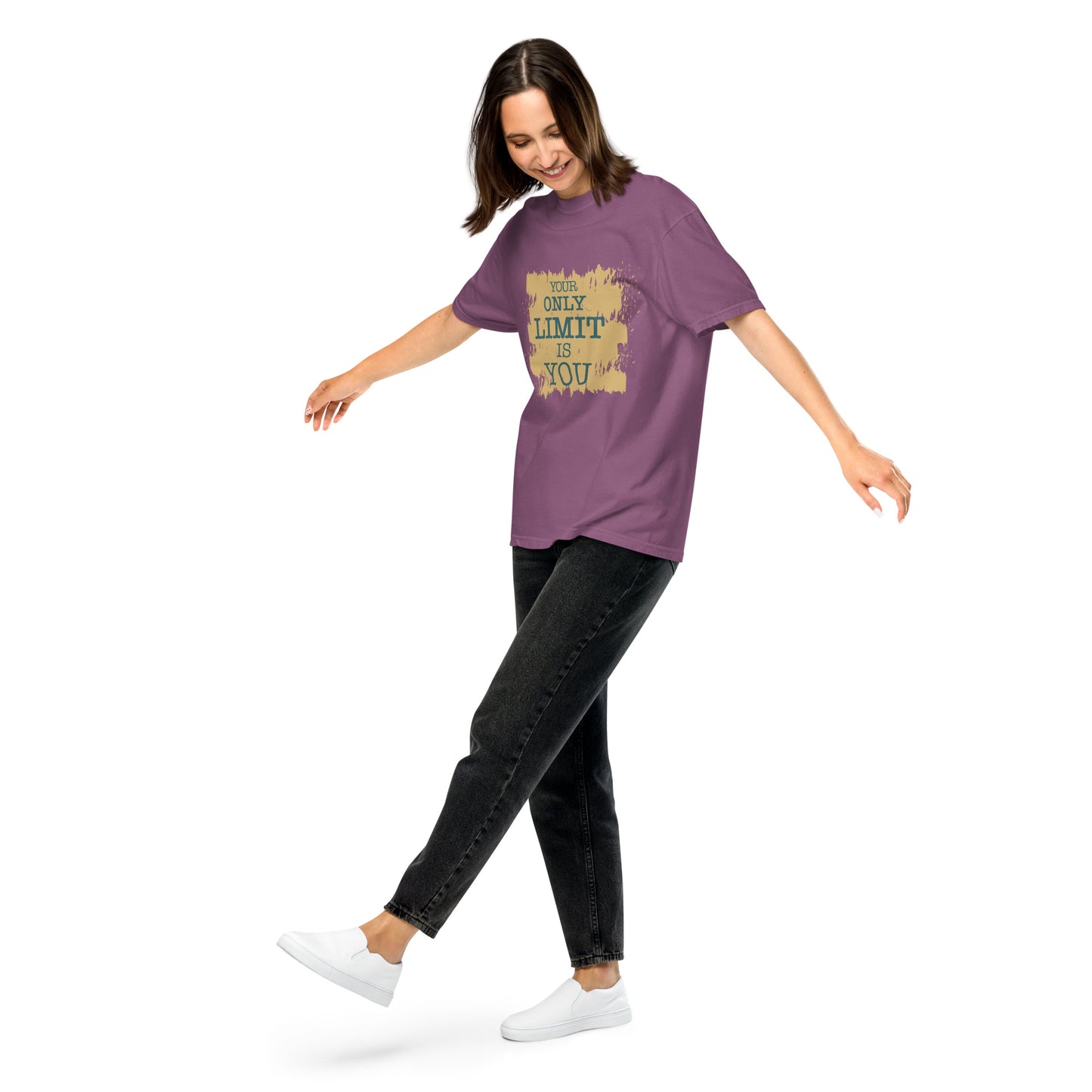 Garment-dyed heavyweight Limit t-shirt