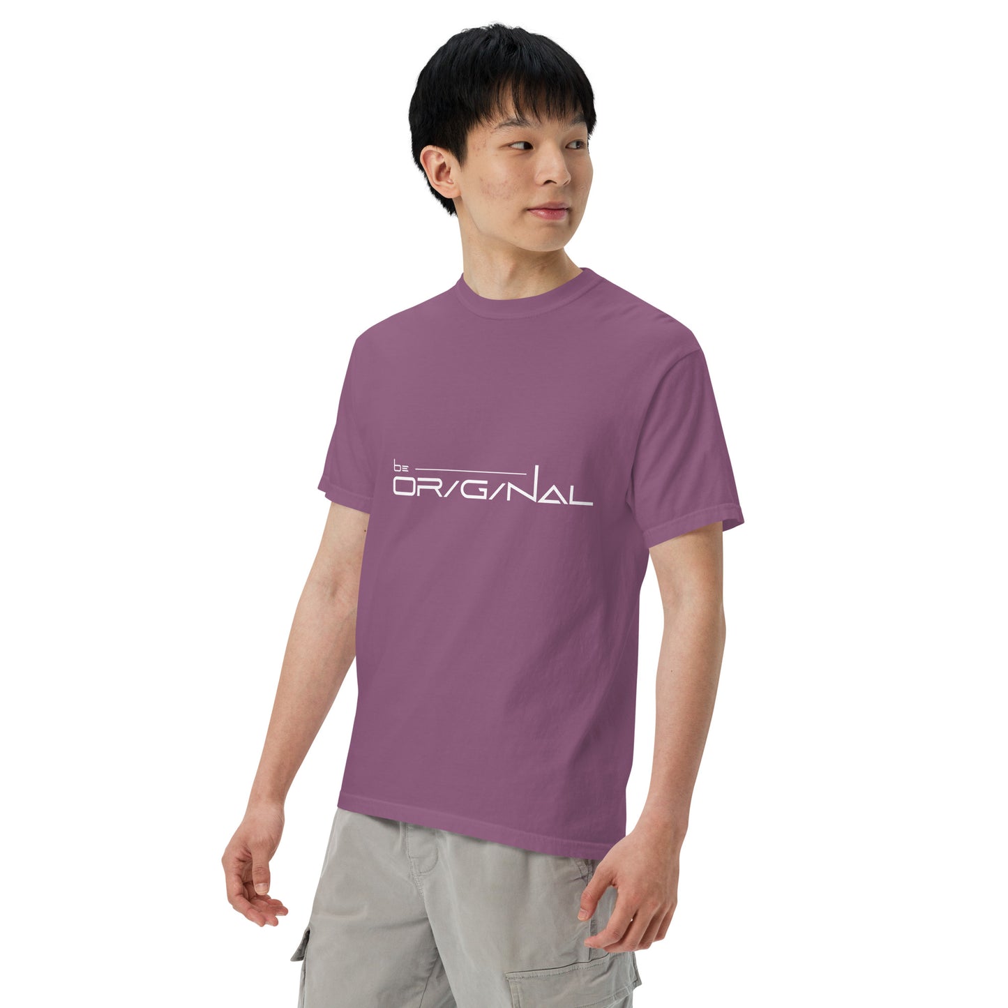 Garment-dyed heavyweight Be Original t-shirt