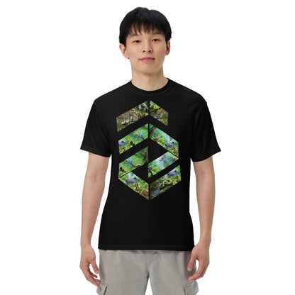 Garment-dyed heavyweight Jungle t-shirt