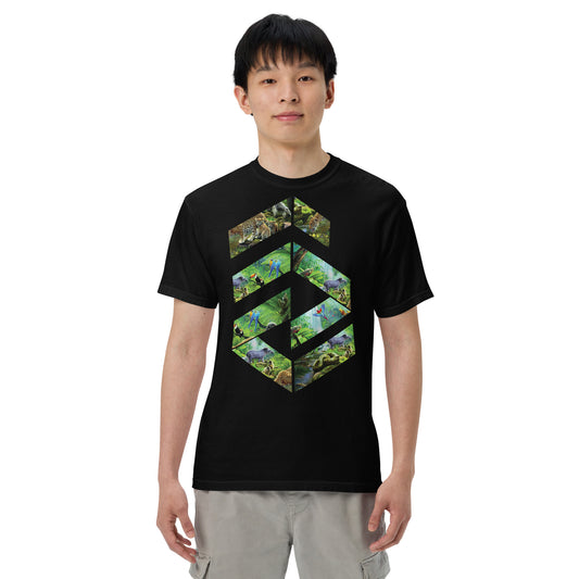 Garment-dyed heavyweight Jungle t-shirt