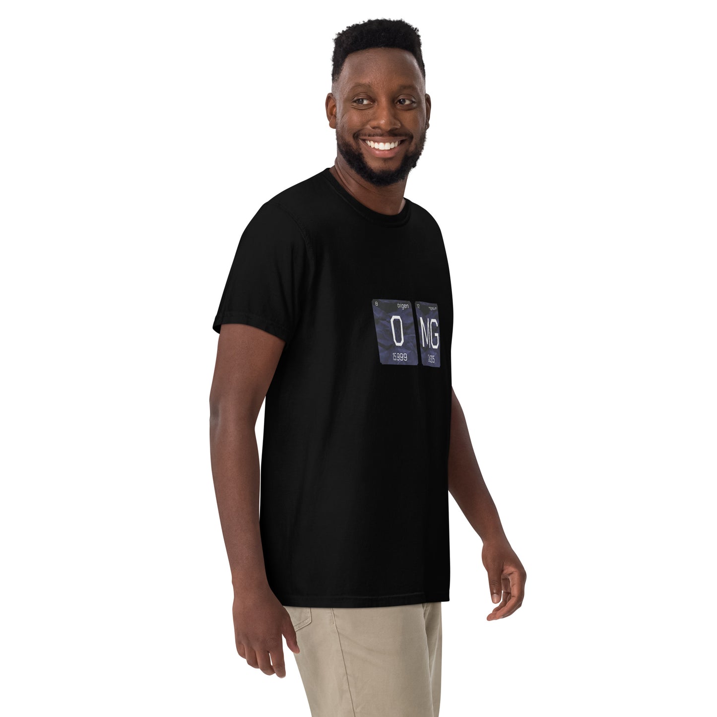 Garment-dyed heavyweight OMG t-shirt