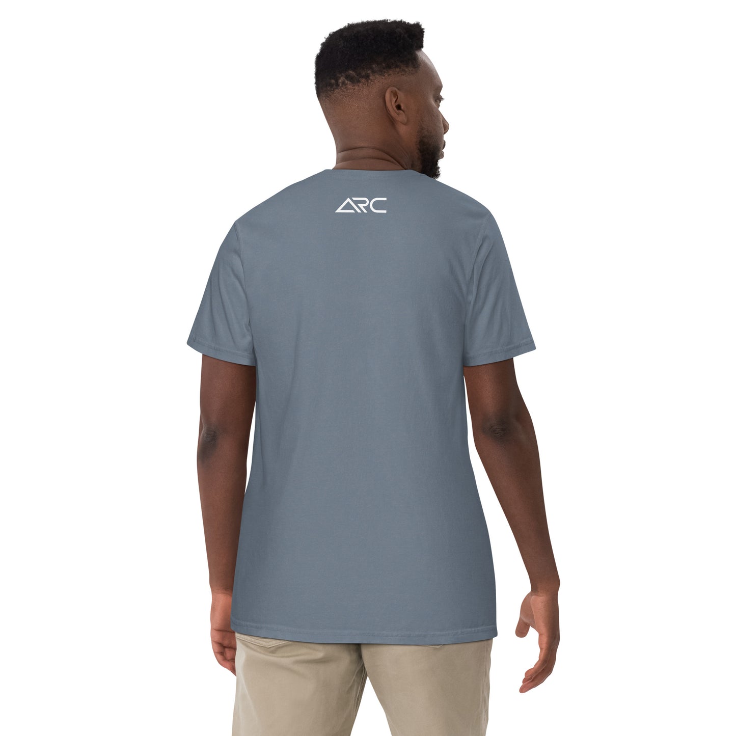 Garment-dyed heavyweight OMG t-shirt