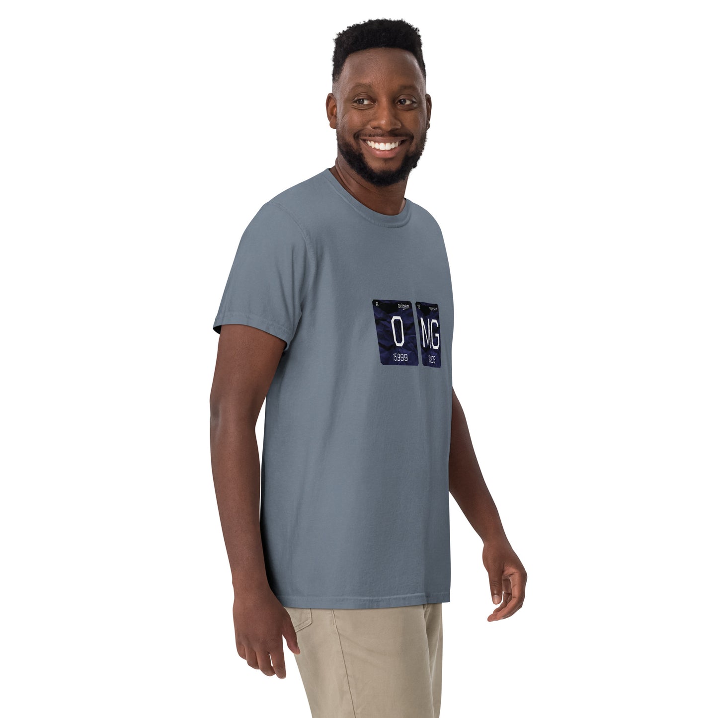 Garment-dyed heavyweight OMG t-shirt