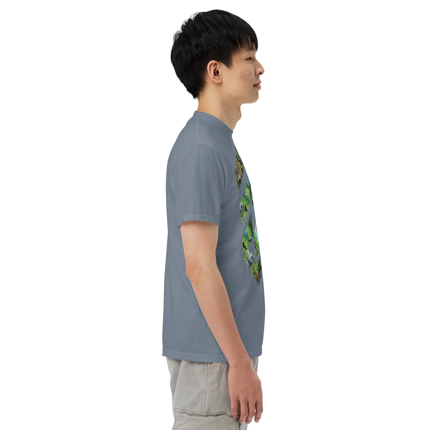 Garment-dyed heavyweight Jungle t-shirt