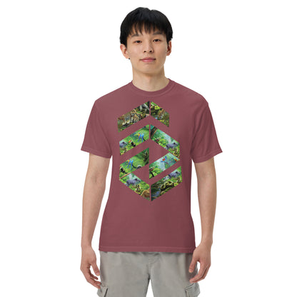 Garment-dyed heavyweight Jungle t-shirt