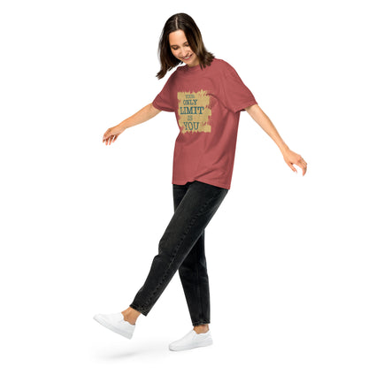 Garment-dyed heavyweight Limit t-shirt