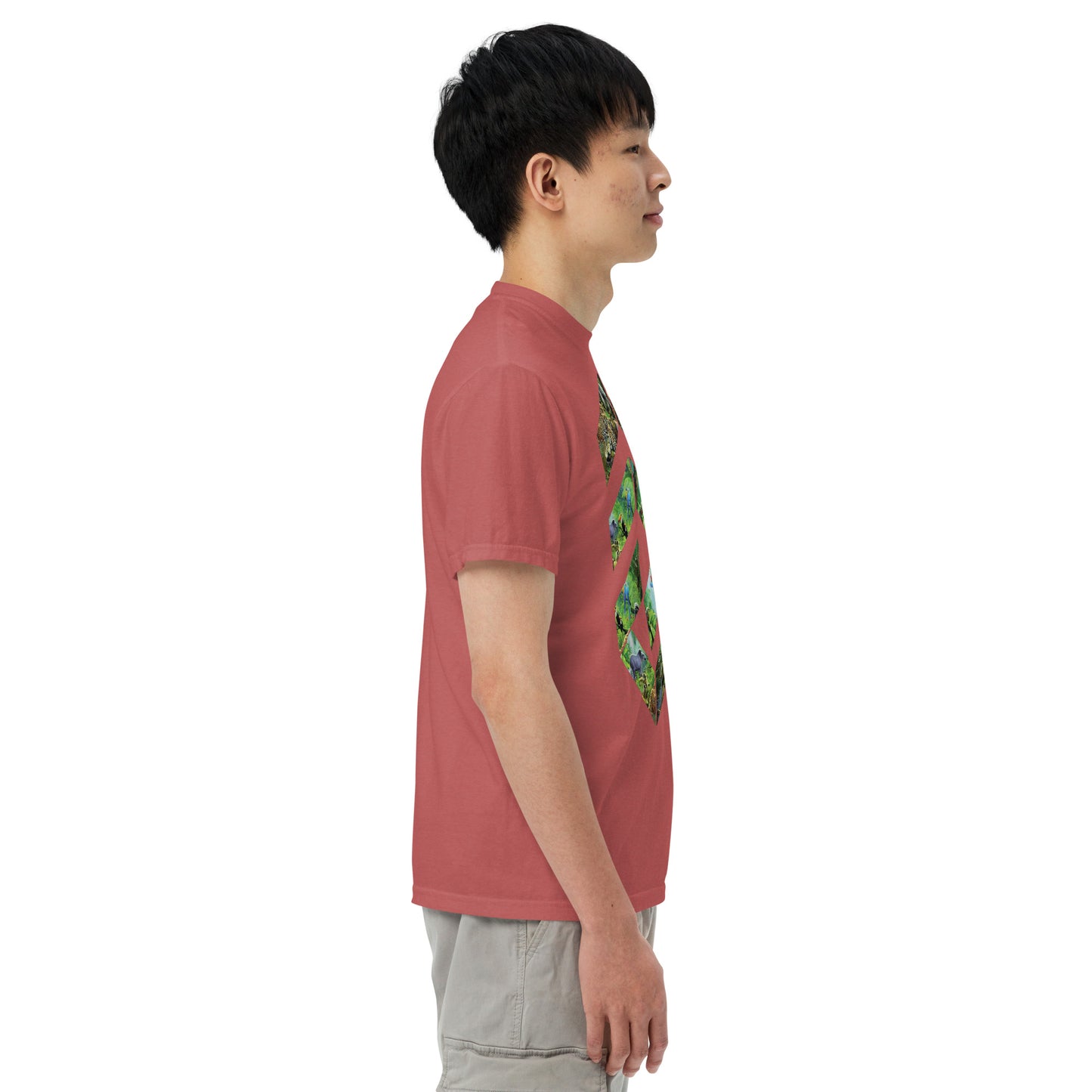 Garment-dyed heavyweight Jungle t-shirt