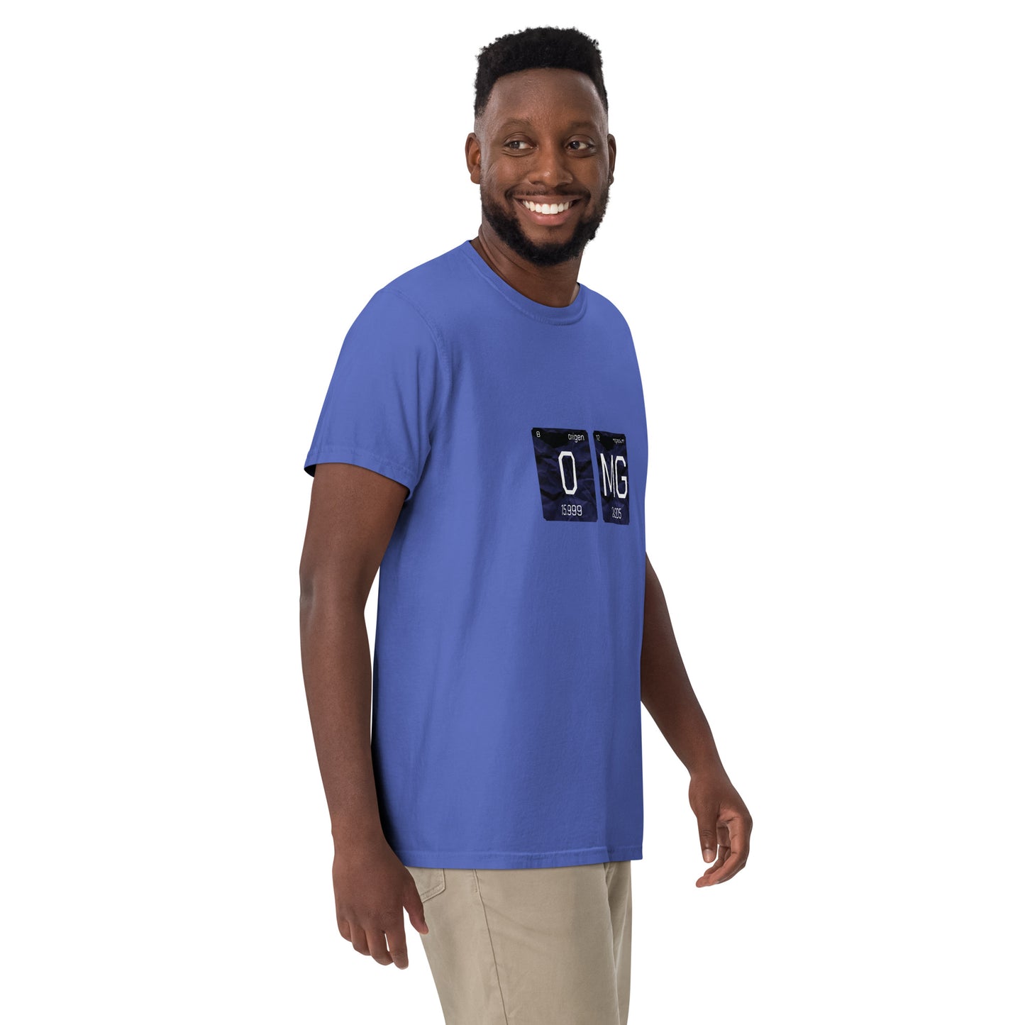 Garment-dyed heavyweight OMG t-shirt