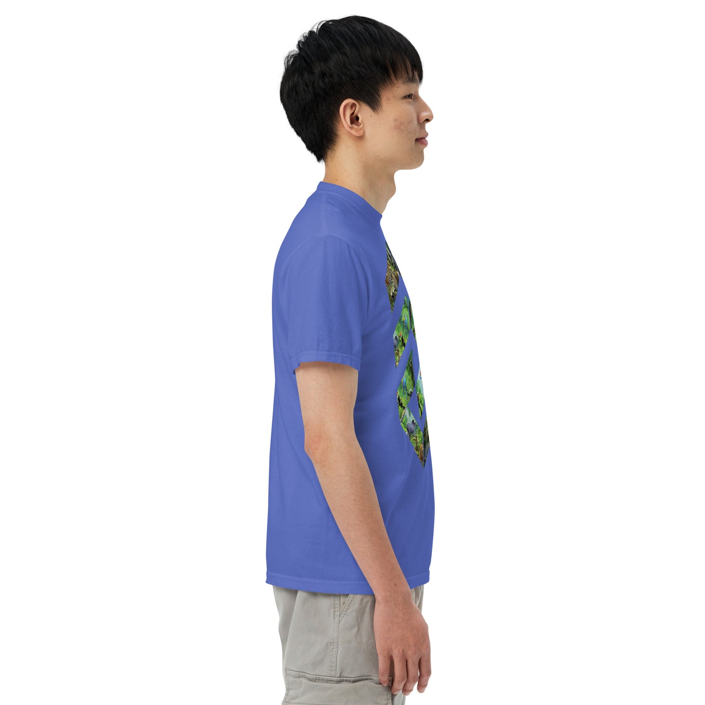 Garment-dyed heavyweight Jungle t-shirt
