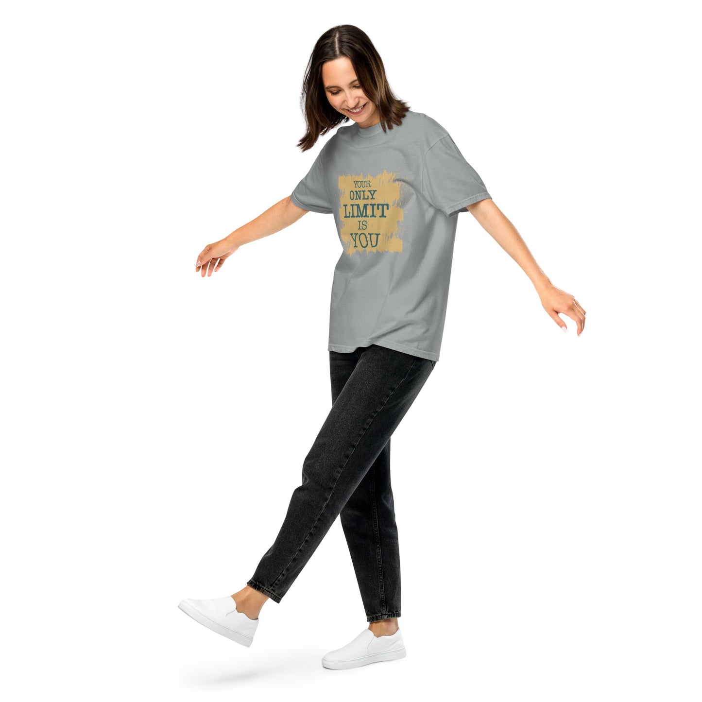 Garment-dyed heavyweight Limit t-shirt