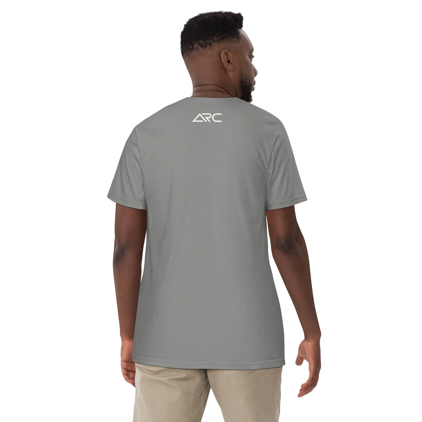 Garment-dyed heavyweight OMG t-shirt
