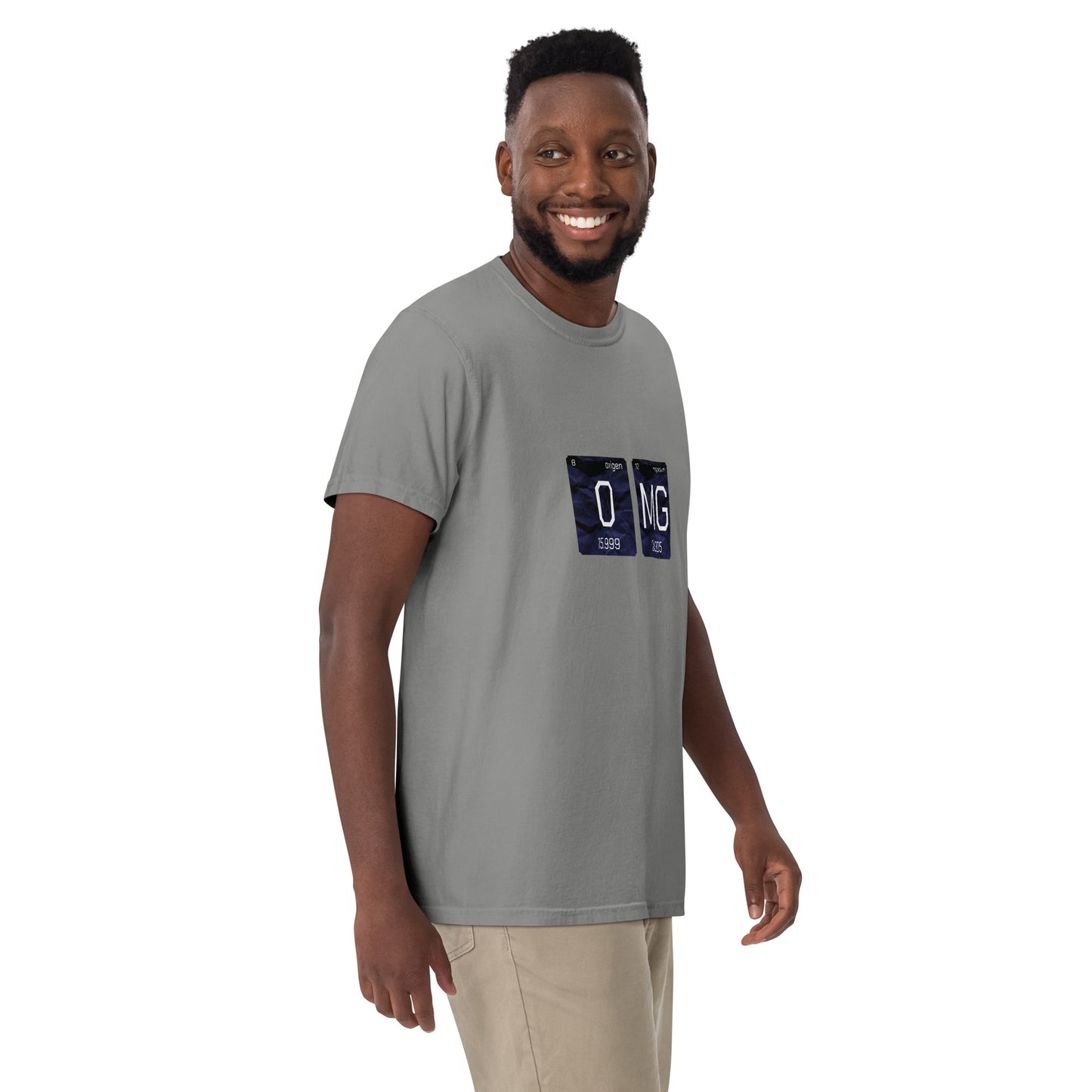 Garment-dyed heavyweight OMG t-shirt