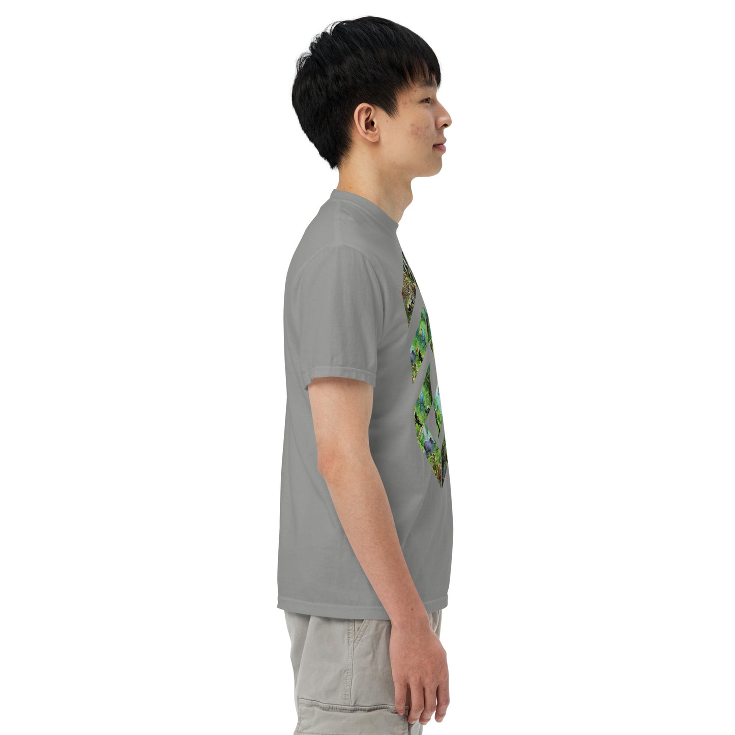 Garment-dyed heavyweight Jungle t-shirt