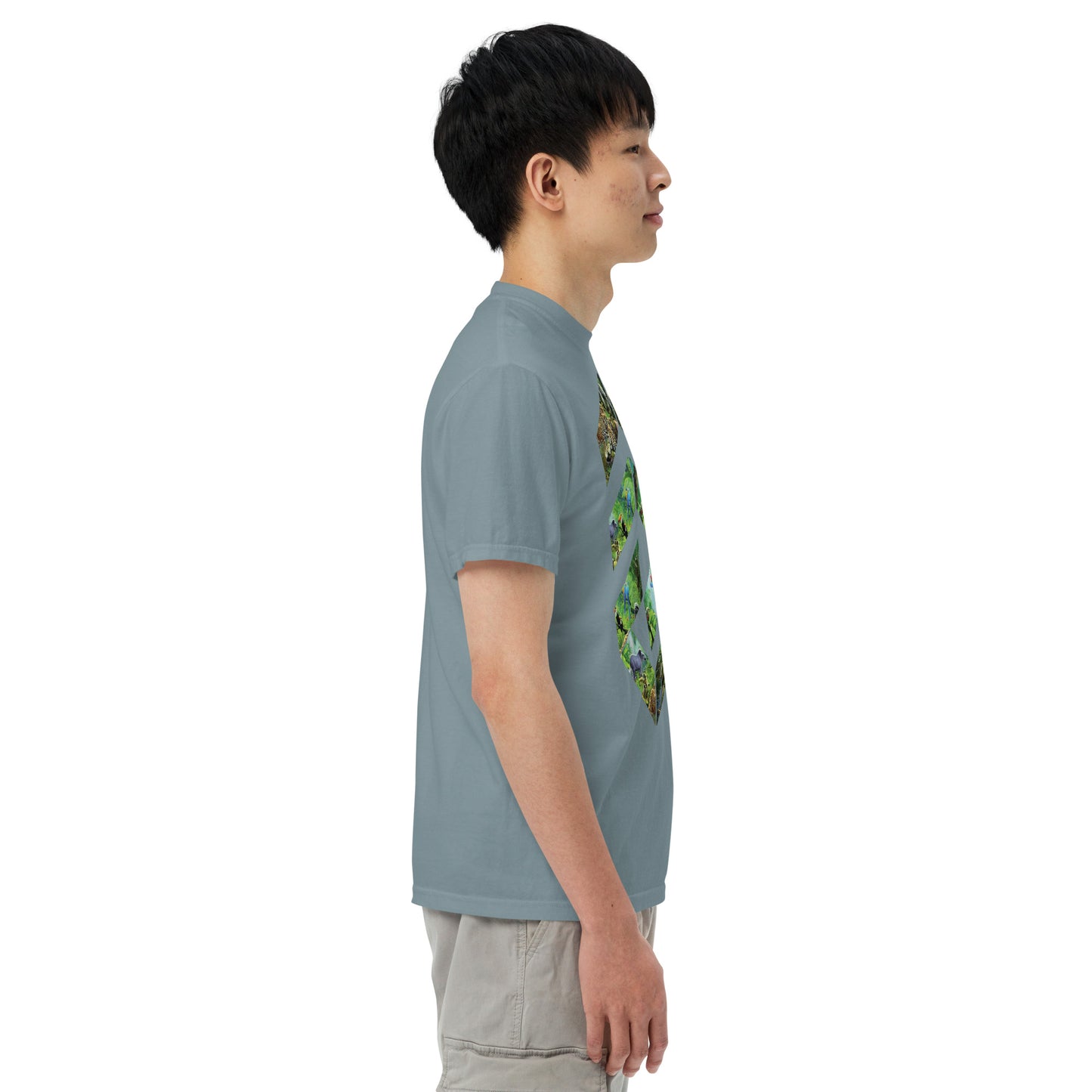Garment-dyed heavyweight Jungle t-shirt