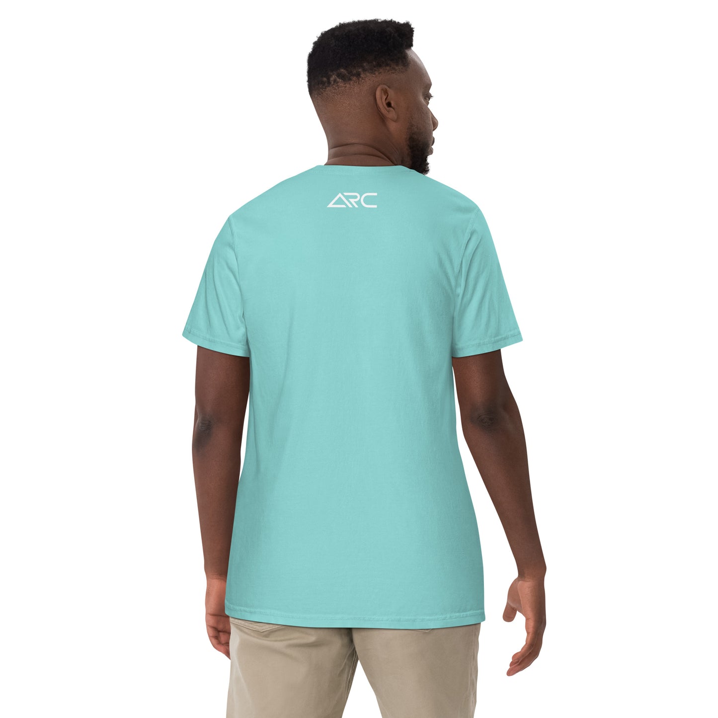 Garment-dyed heavyweight OMG t-shirt
