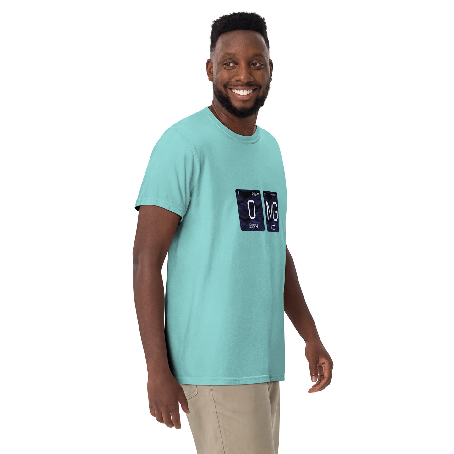 Garment-dyed heavyweight OMG t-shirt