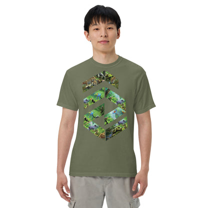 Garment-dyed heavyweight Jungle t-shirt