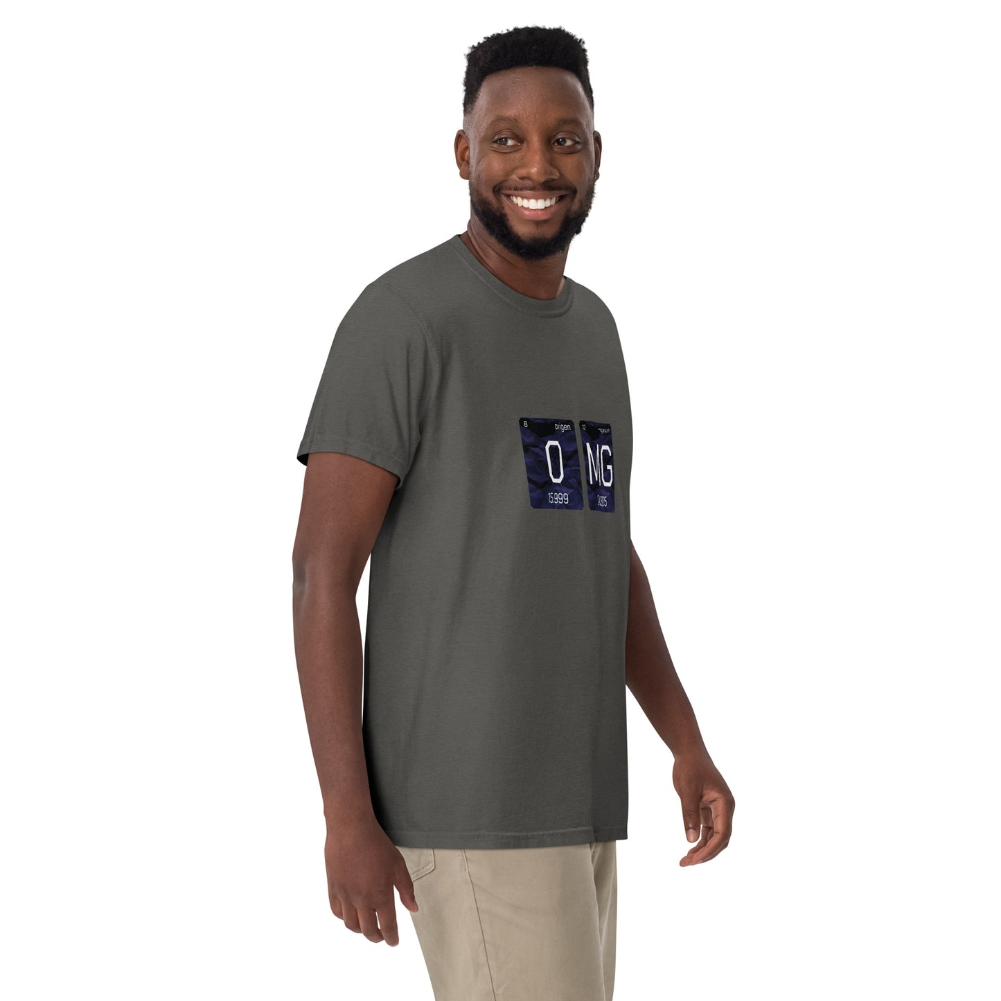 Garment-dyed heavyweight OMG t-shirt
