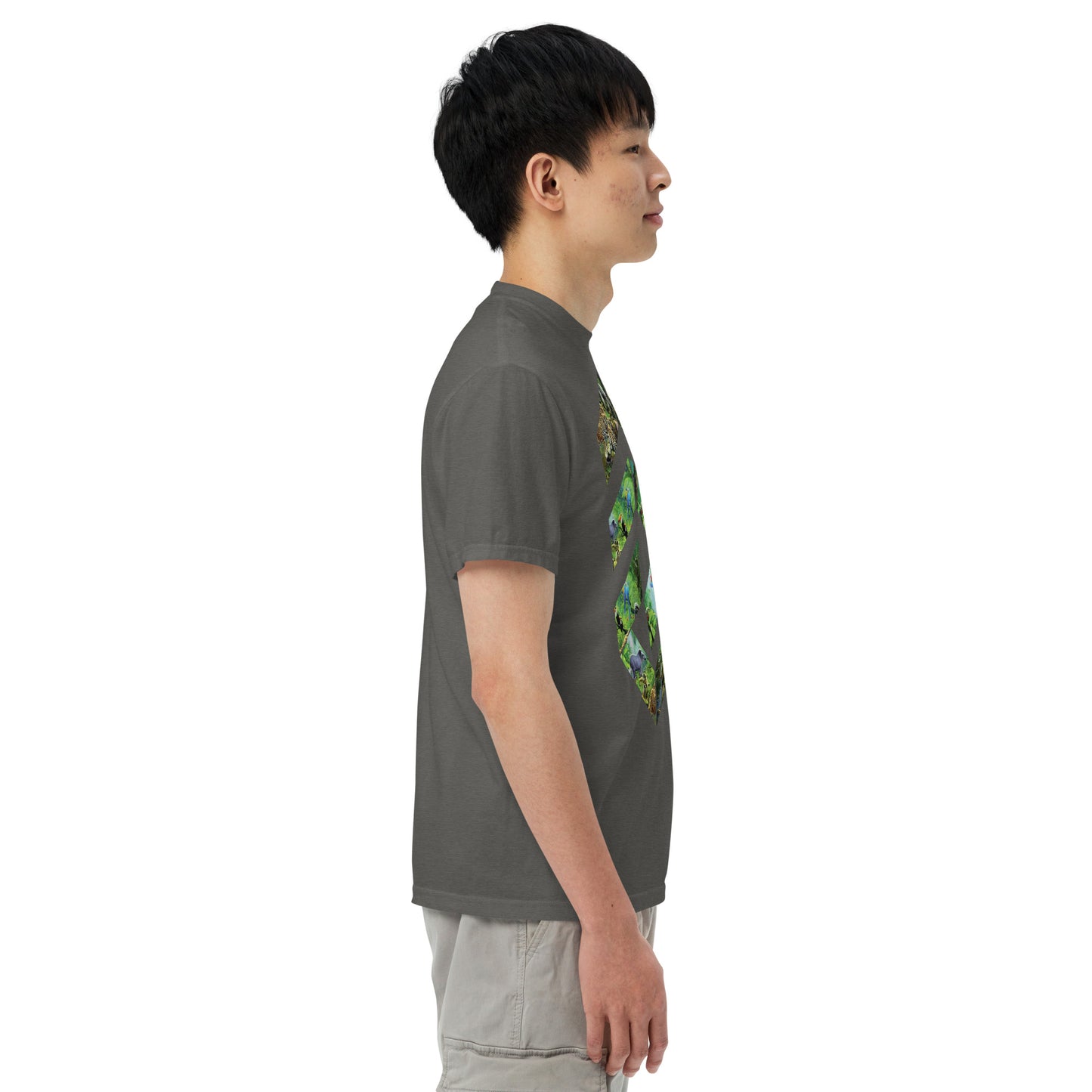 Garment-dyed heavyweight Jungle t-shirt