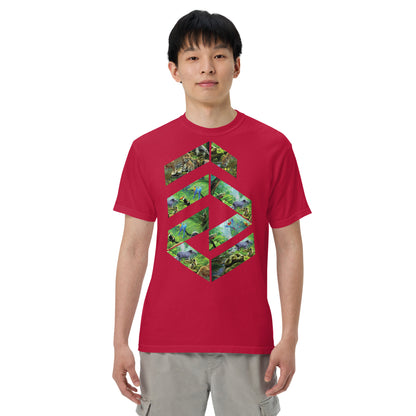 Garment-dyed heavyweight Jungle t-shirt