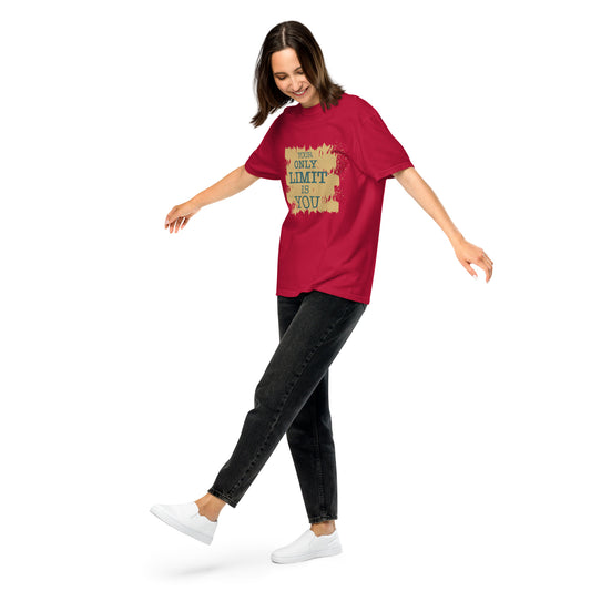 Garment-dyed heavyweight Limit t-shirt