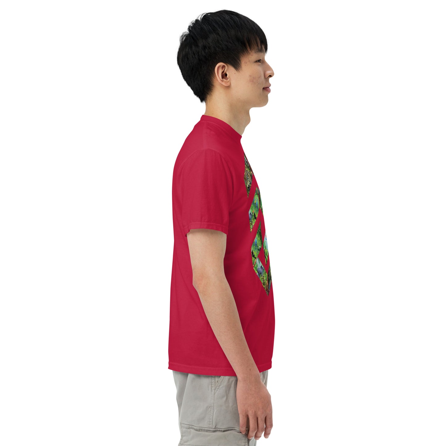 Garment-dyed heavyweight Jungle t-shirt
