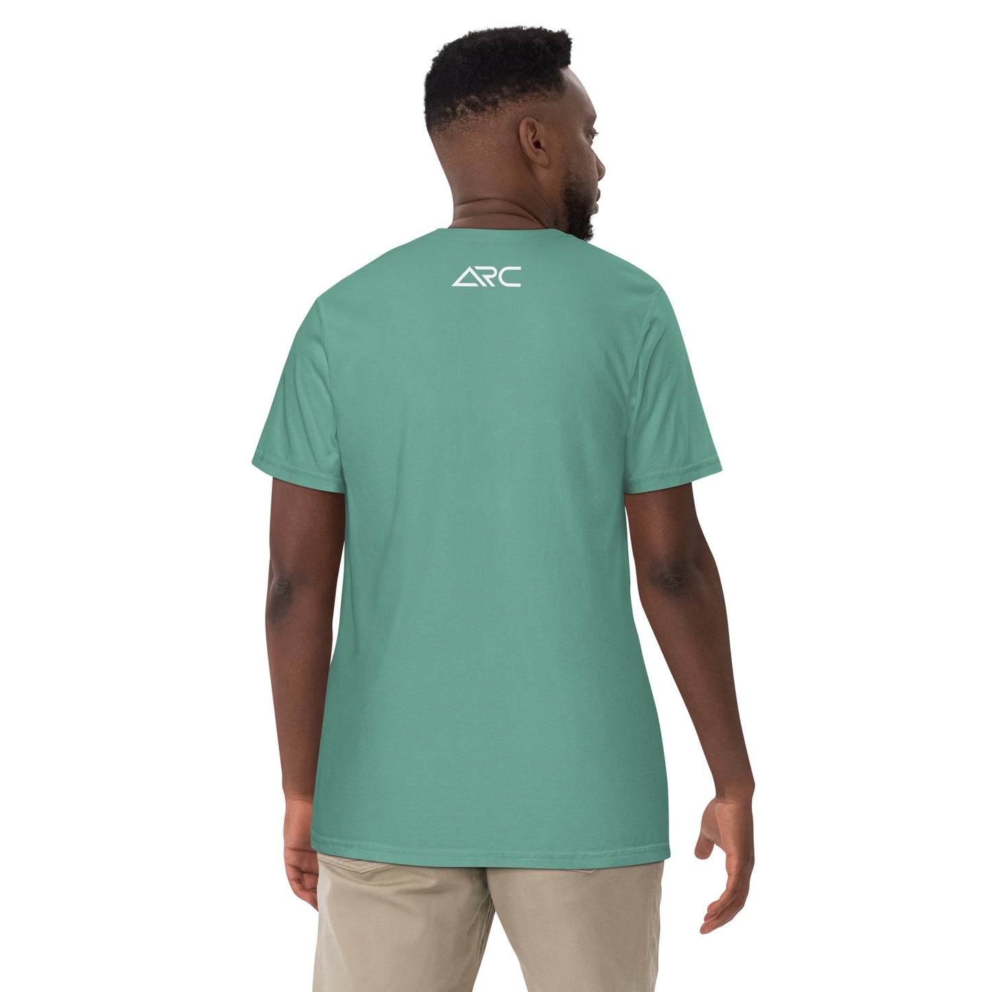 Garment-dyed heavyweight OMG t-shirt