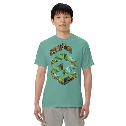 Garment-dyed heavyweight Jungle t-shirt