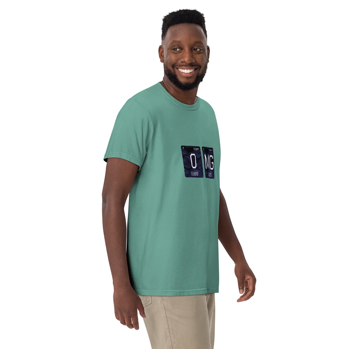 Garment-dyed heavyweight OMG t-shirt