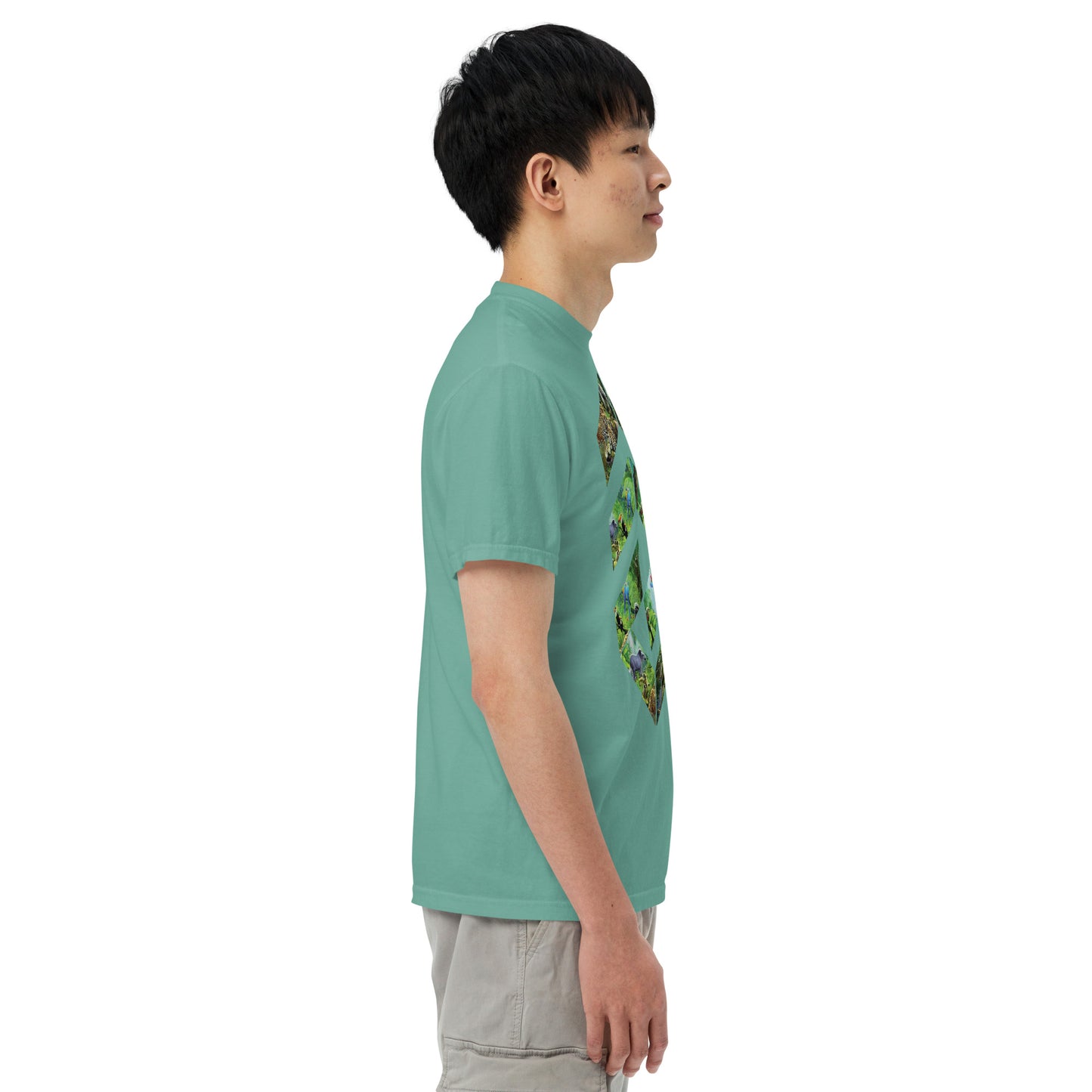 Garment-dyed heavyweight Jungle t-shirt