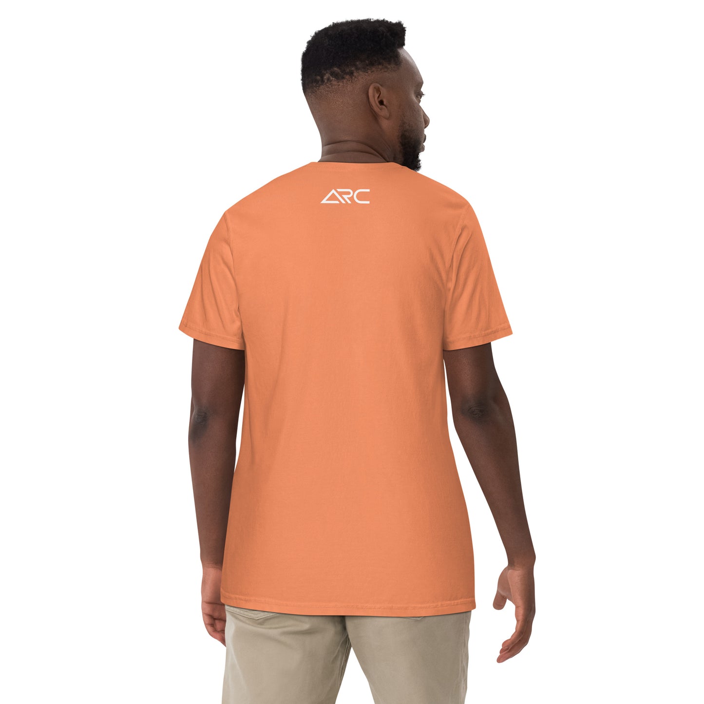 Garment-dyed heavyweight OMG t-shirt