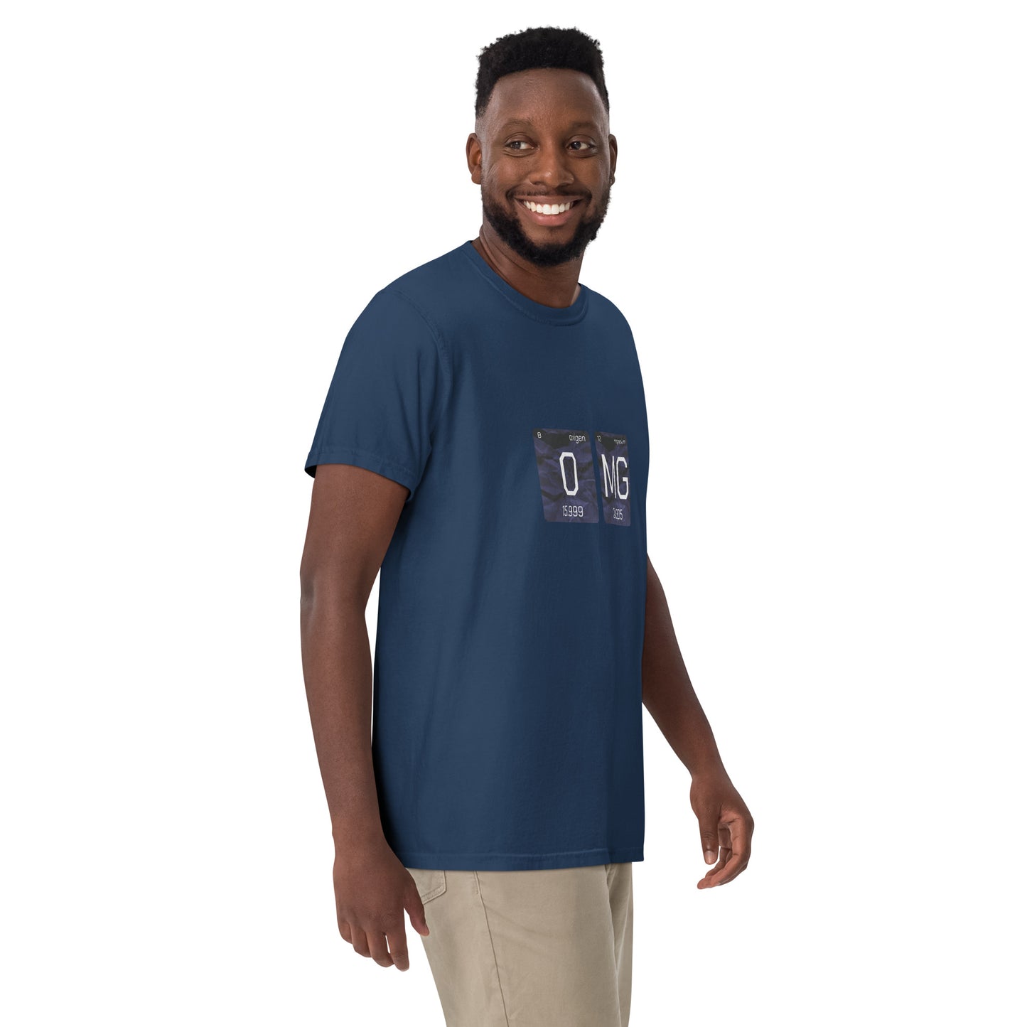 Garment-dyed heavyweight OMG t-shirt