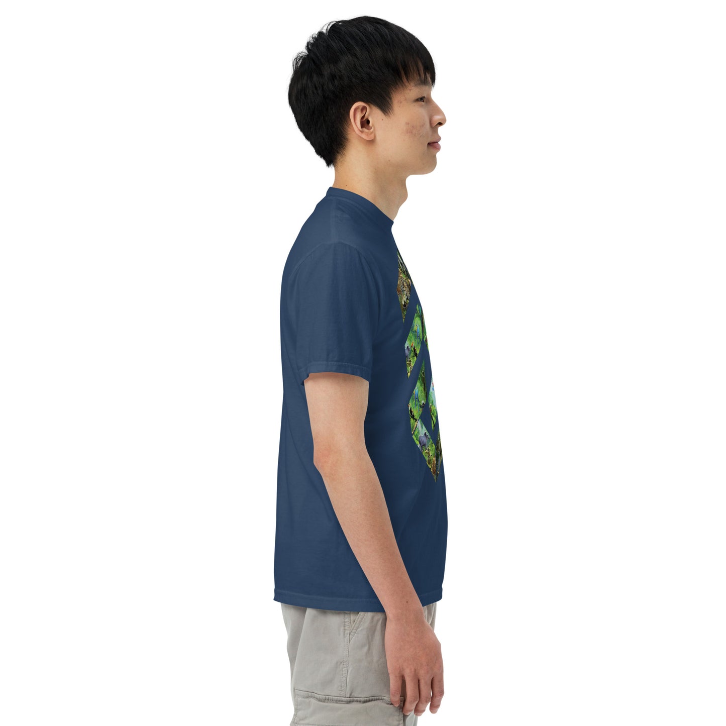 Garment-dyed heavyweight Jungle t-shirt