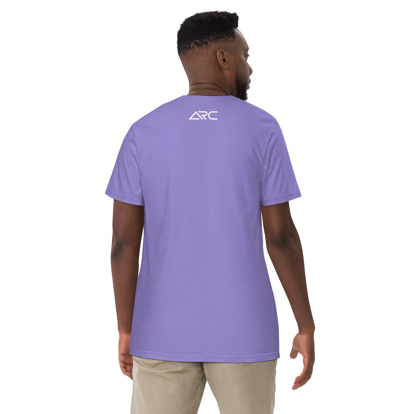 Garment-dyed heavyweight OMG t-shirt