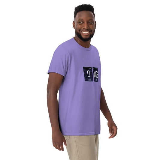 Garment-dyed heavyweight OMG t-shirt