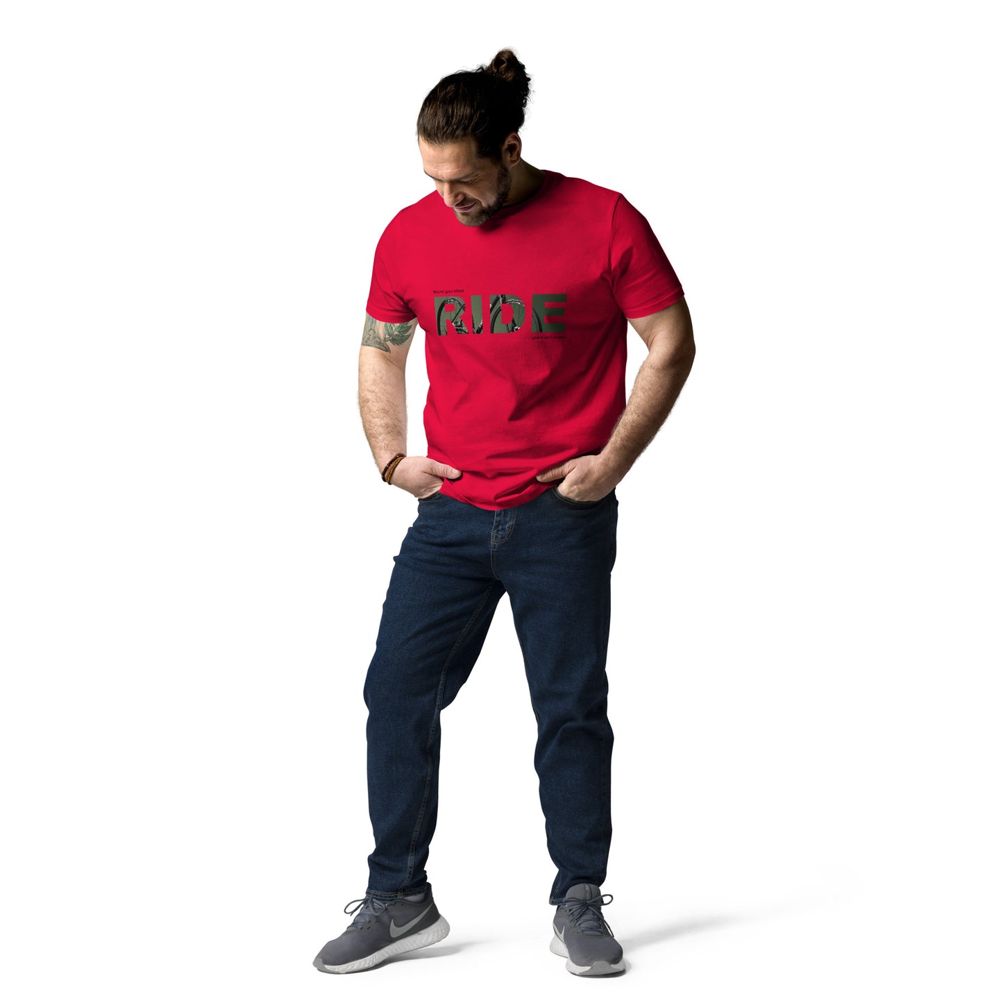 Organic cotton Ride  t-shirt