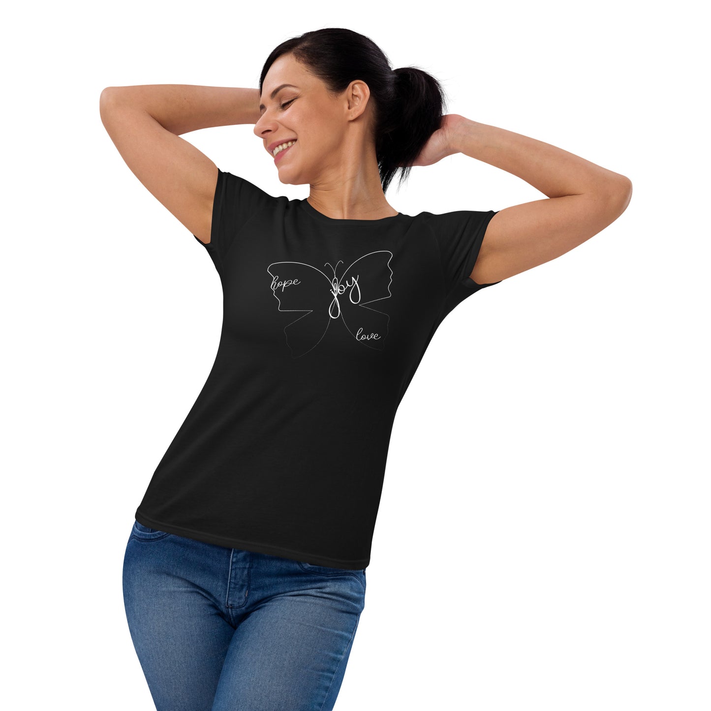 Short sleeve Hope Love Joy t-shirt