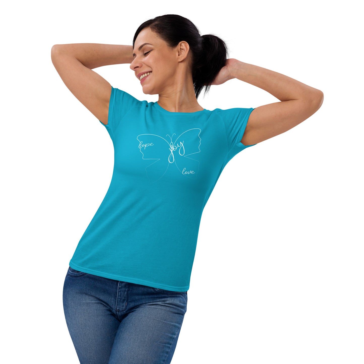 Short sleeve Hope Love Joy t-shirt