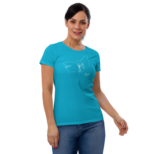 Short sleeve Hope Love Joy t-shirt