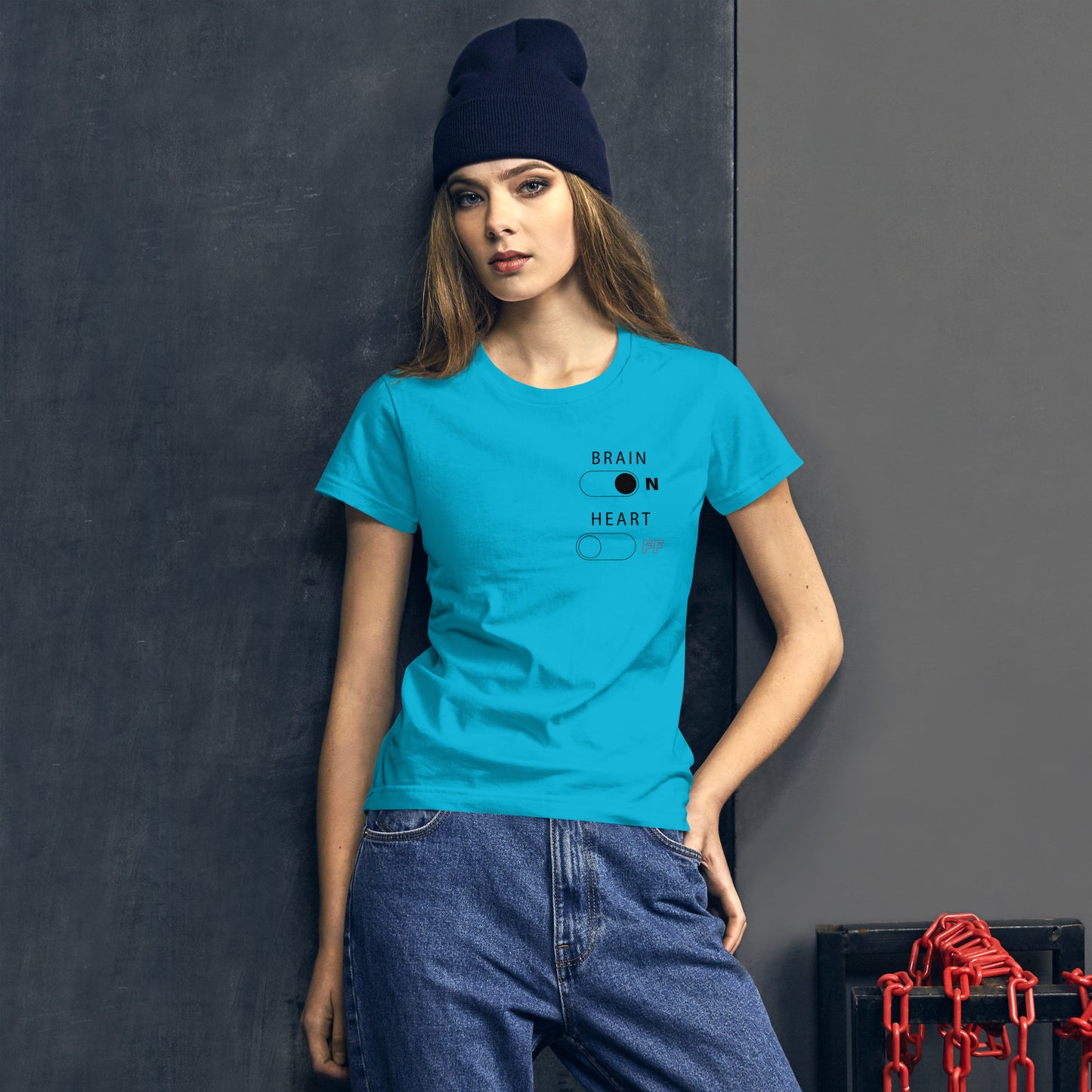 Short sleeve On-Off t-shirt