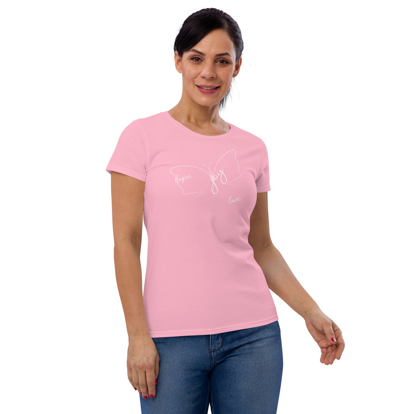 Short sleeve Hope Love Joy t-shirt