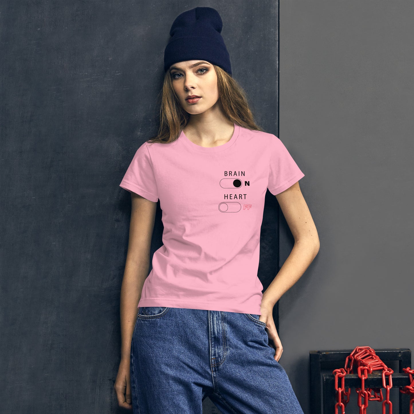 Short sleeve On-Off t-shirt