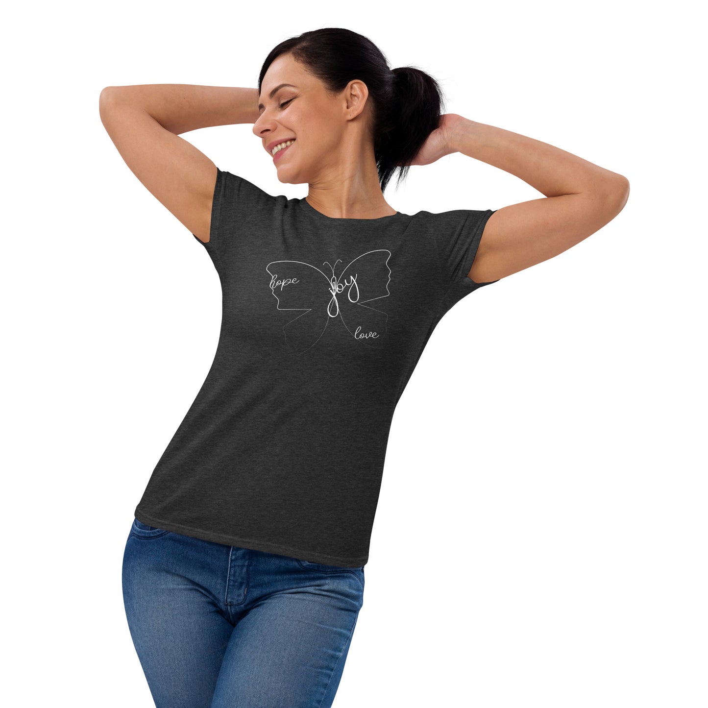 Short sleeve Hope Love Joy t-shirt