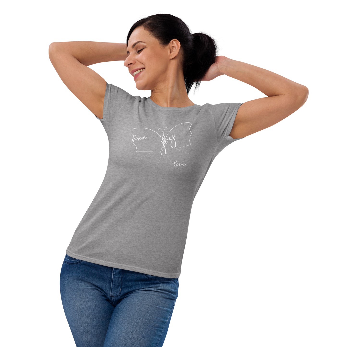 Short sleeve Hope Love Joy t-shirt