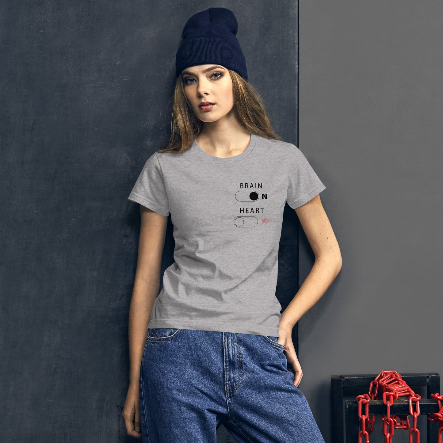 Short sleeve On-Off t-shirt