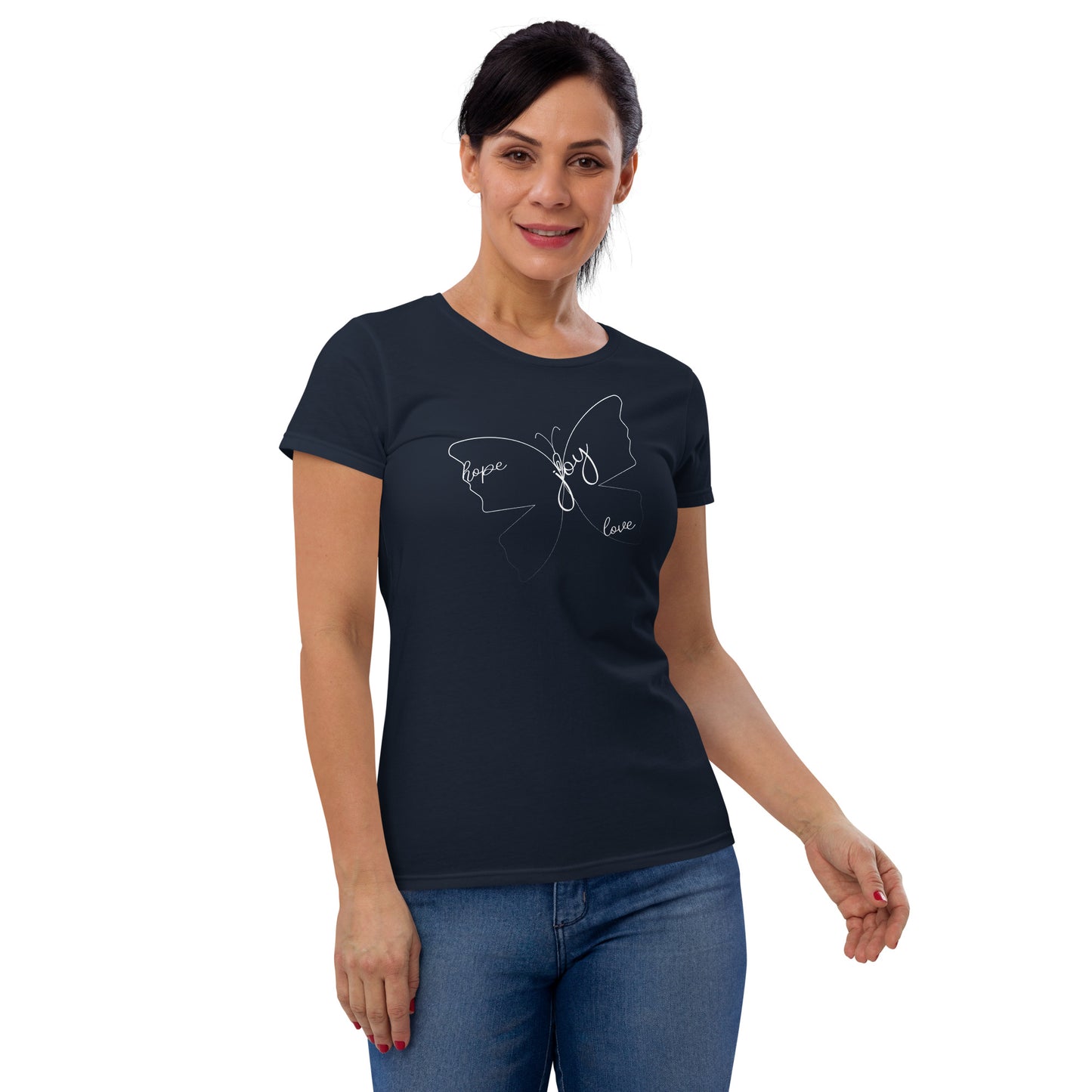 Short sleeve Hope Love Joy t-shirt
