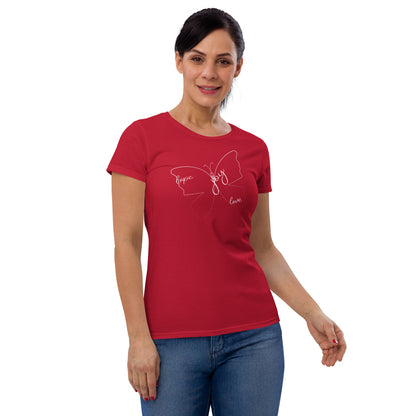 Short sleeve Hope Love Joy t-shirt